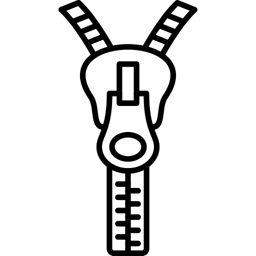 One Side Zipper Pocket