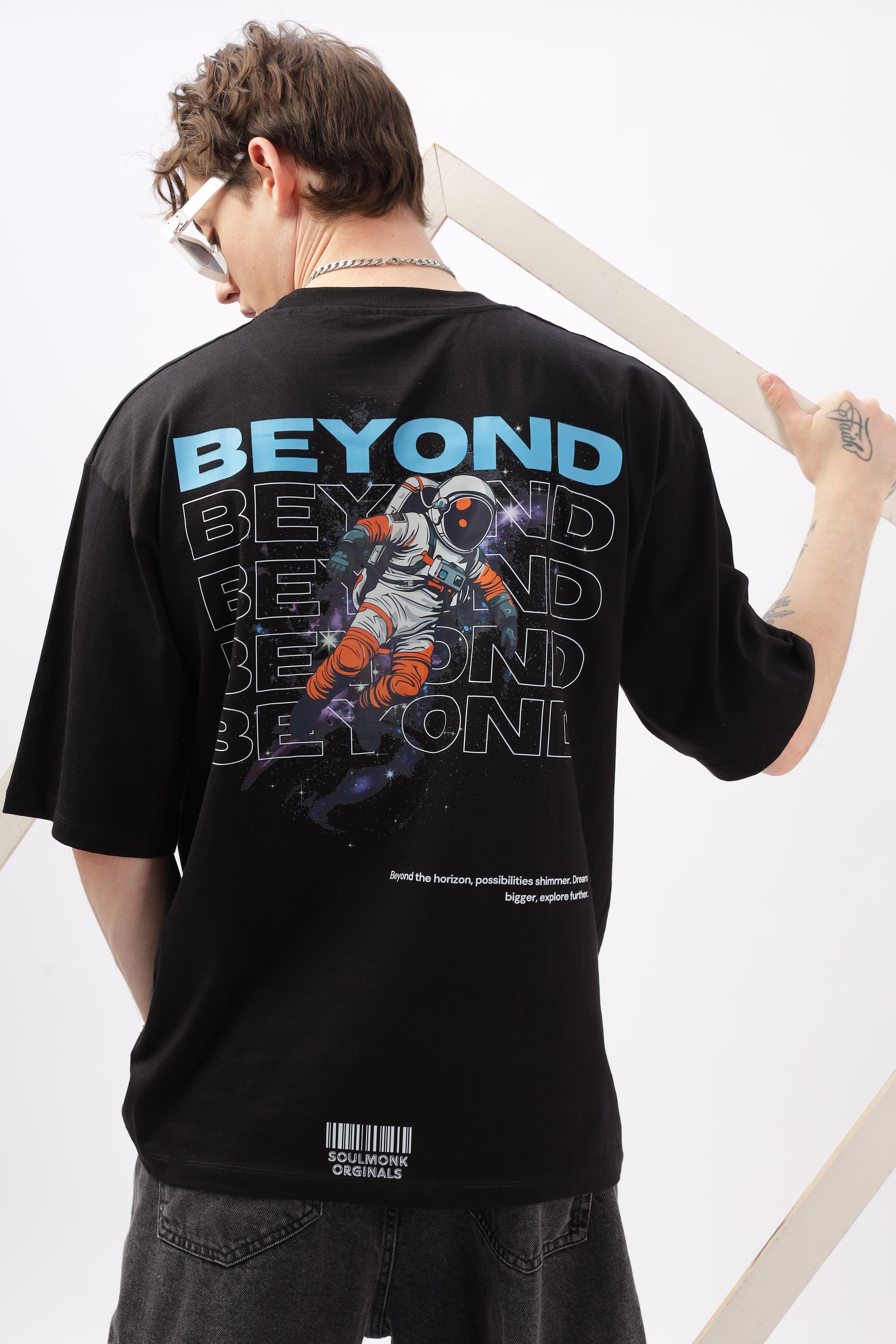 Beyond Black Oversized T-shirt - Soulmonk