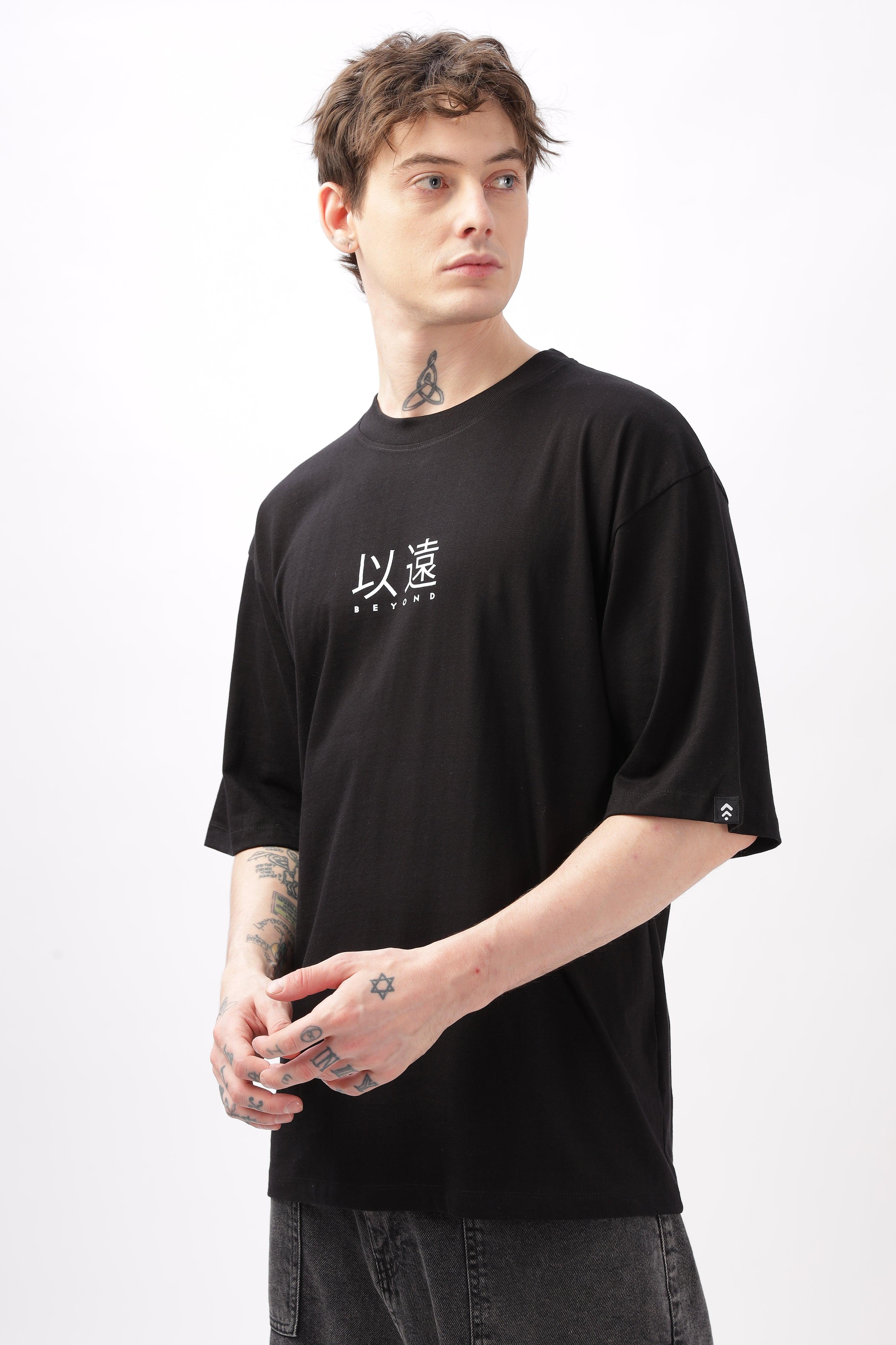 Beyond Black Oversized T-shirt - Soulmonk